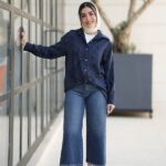 شومیز پیراهنی کوتاه لینن گازوئیلی