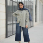 مانتو شومیزی خاص و شیک با پارچه وال پری سایز 38 تا 44